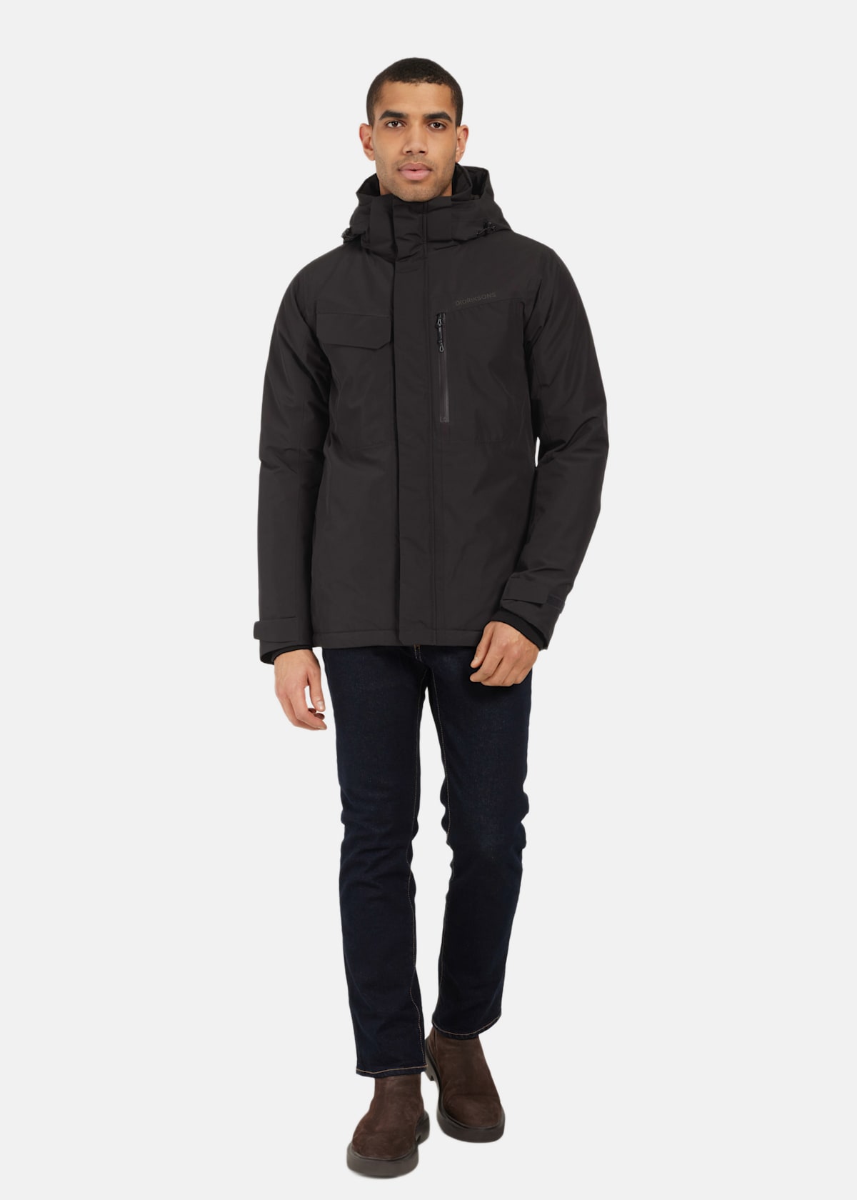 Alternativ bild 1 för Didriksons Stefan Usx Jkt Black