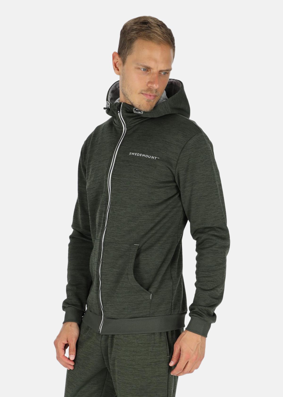 Training Logo Zip Hood |  - sv-se - herr - klader - trojor - huvtrojor - zip-hoodie | Padelspecialisterna