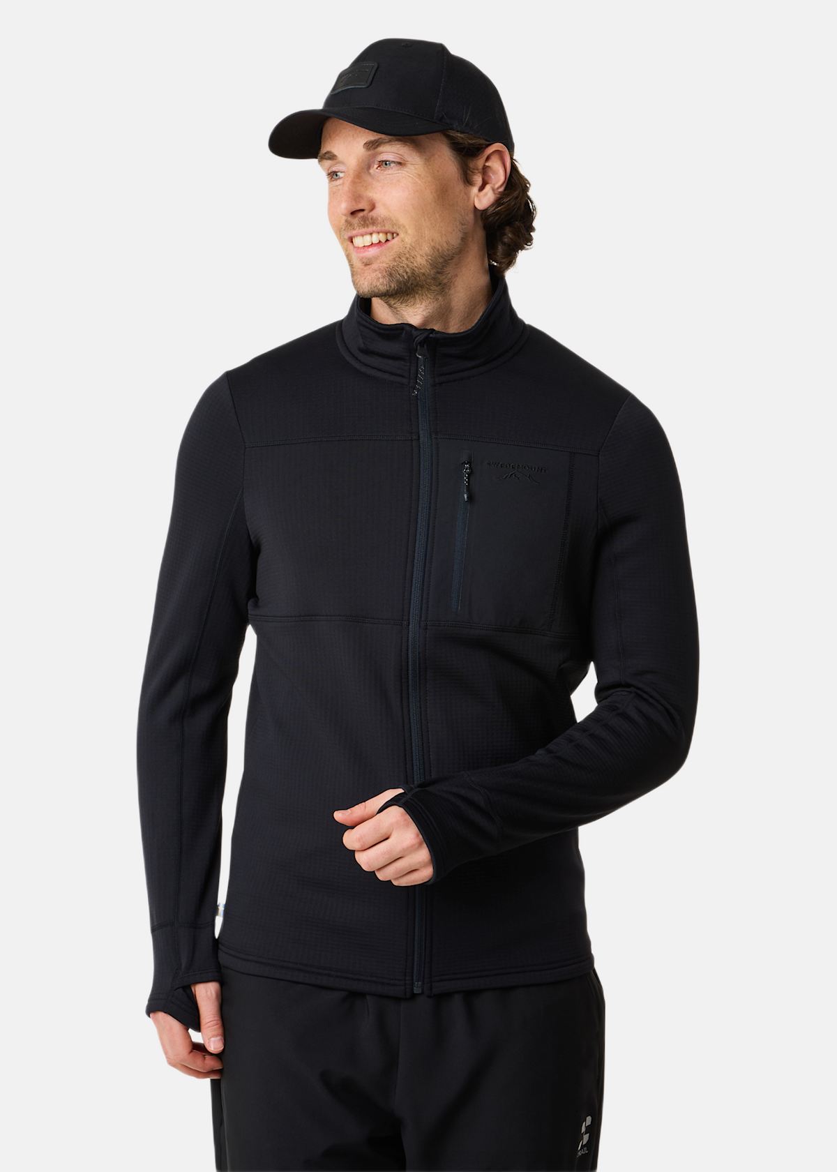 Trondheim Midlayer Full Zip |  - sv-se - herr - klader - trojor - fleecetrojor-fleecejackor - fleecetrojor-hel-dragkedja | Padelspecialisterna