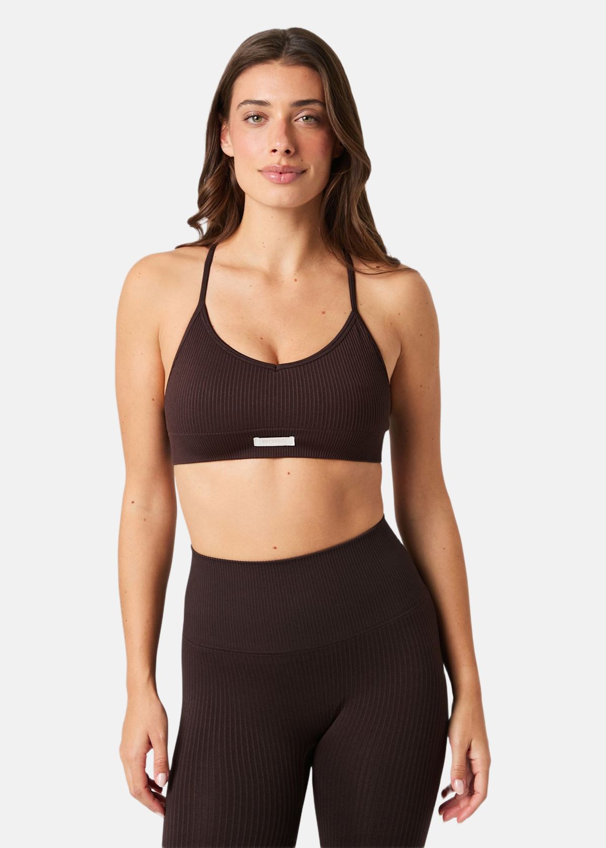 STUDIO SEAMLESS RIBBED STRAP B |  - sv-se - dam - klader - underklader - bh - sporttoppar | Padelspecialisterna