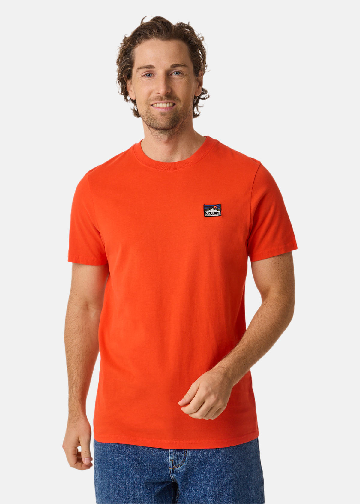 GREAT OUTDOORS EMB RELAXED TEE |  - sv-se - herr - klader - t-shirts-linnen - t-shirt-vardag-sport - kortarmad-t-shirt-vardag-sport | Padelspecialisterna