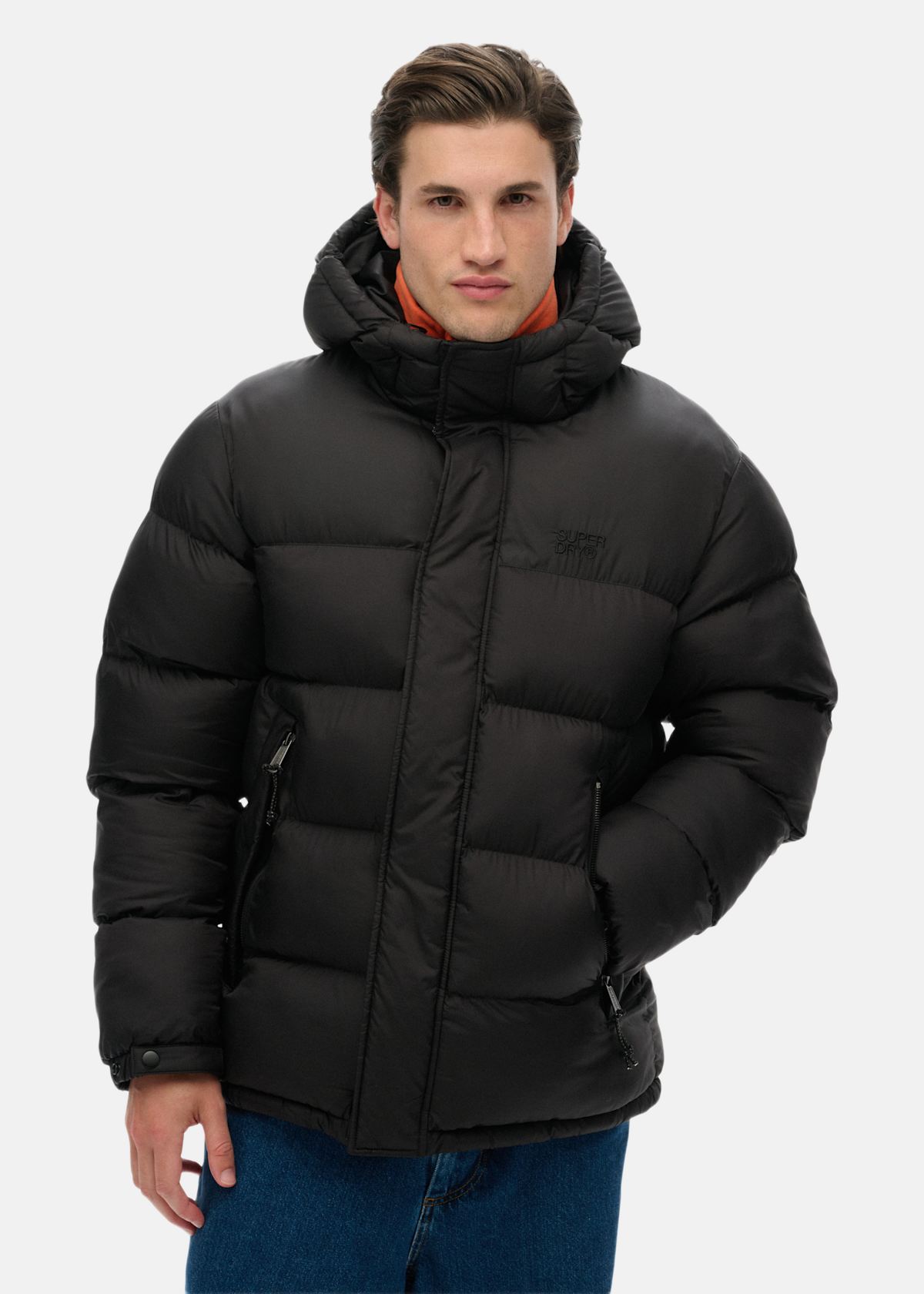 HOODED TECH PADDED JKT |  - sv-se - herr - klader - jackor - vardags-modejackor - fodrade-vardagsjackor | Padelspecialisterna