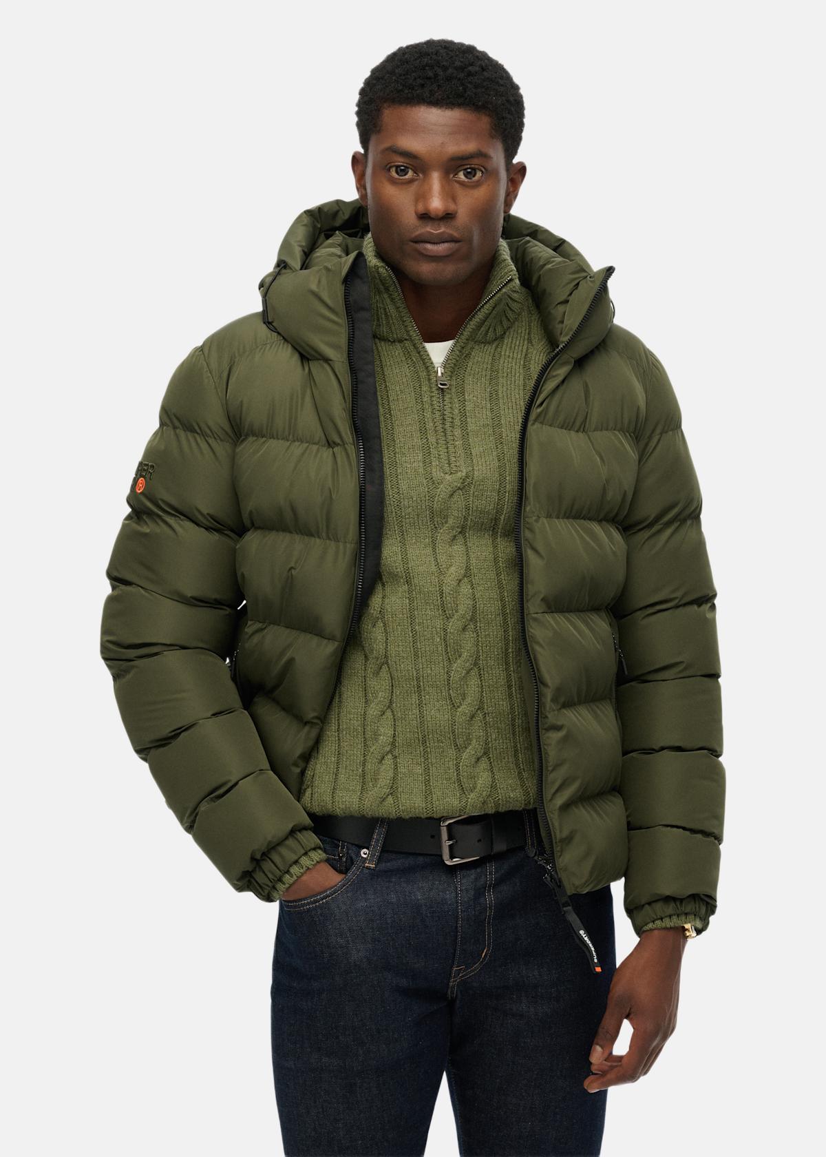 HOODED SPORTS PUFFER JACKET |  - sv-se - herr - klader - jackor - vardags-modejackor - vardagsjackor | Padelspecialisterna