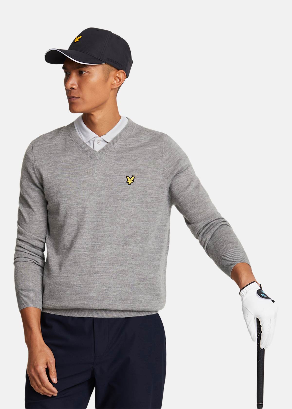 Golf V Neck Pullover |  - sv-se - herr - klader - trojor - stickade-trojor | Padelspecialisterna