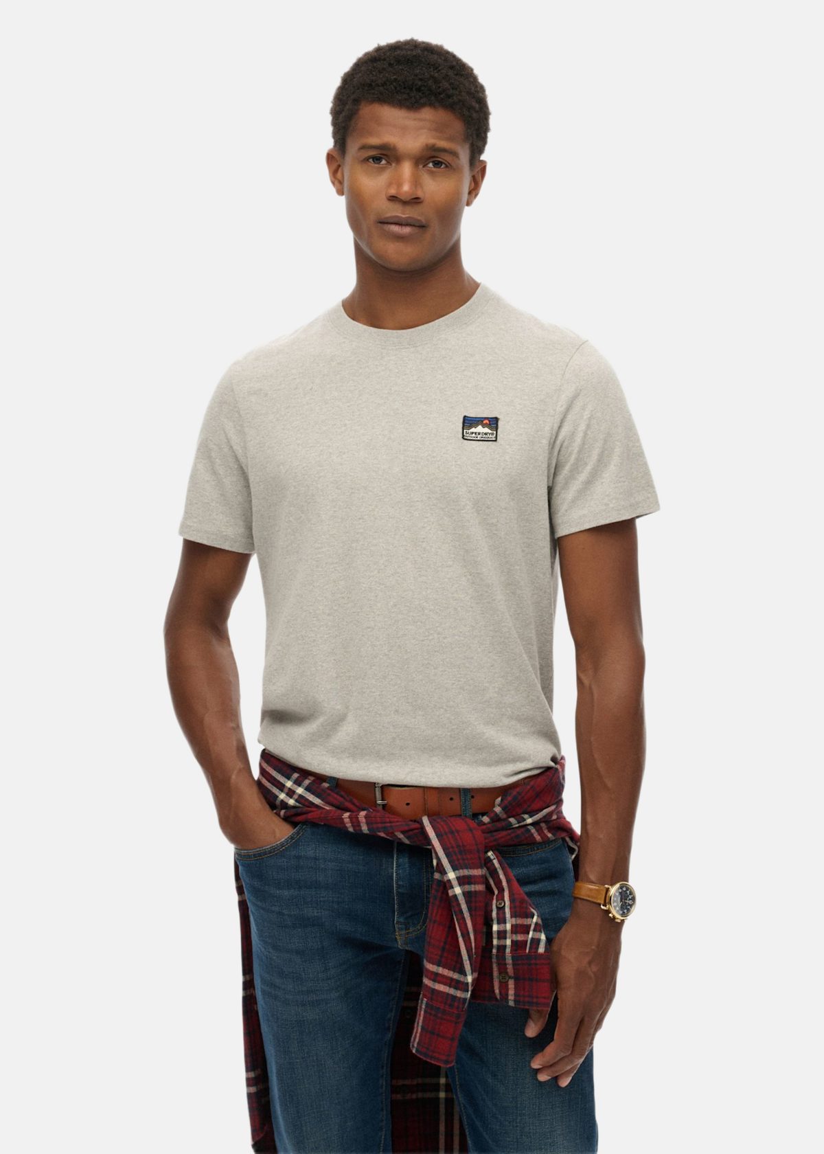 GREAT OUTDOORS EMB RELAXED TEE |  - sv-se - herr - klader - t-shirts-linnen - t-shirt-vardag-sport - kortarmad-t-shirt-vardag-sport | Padelspecialisterna