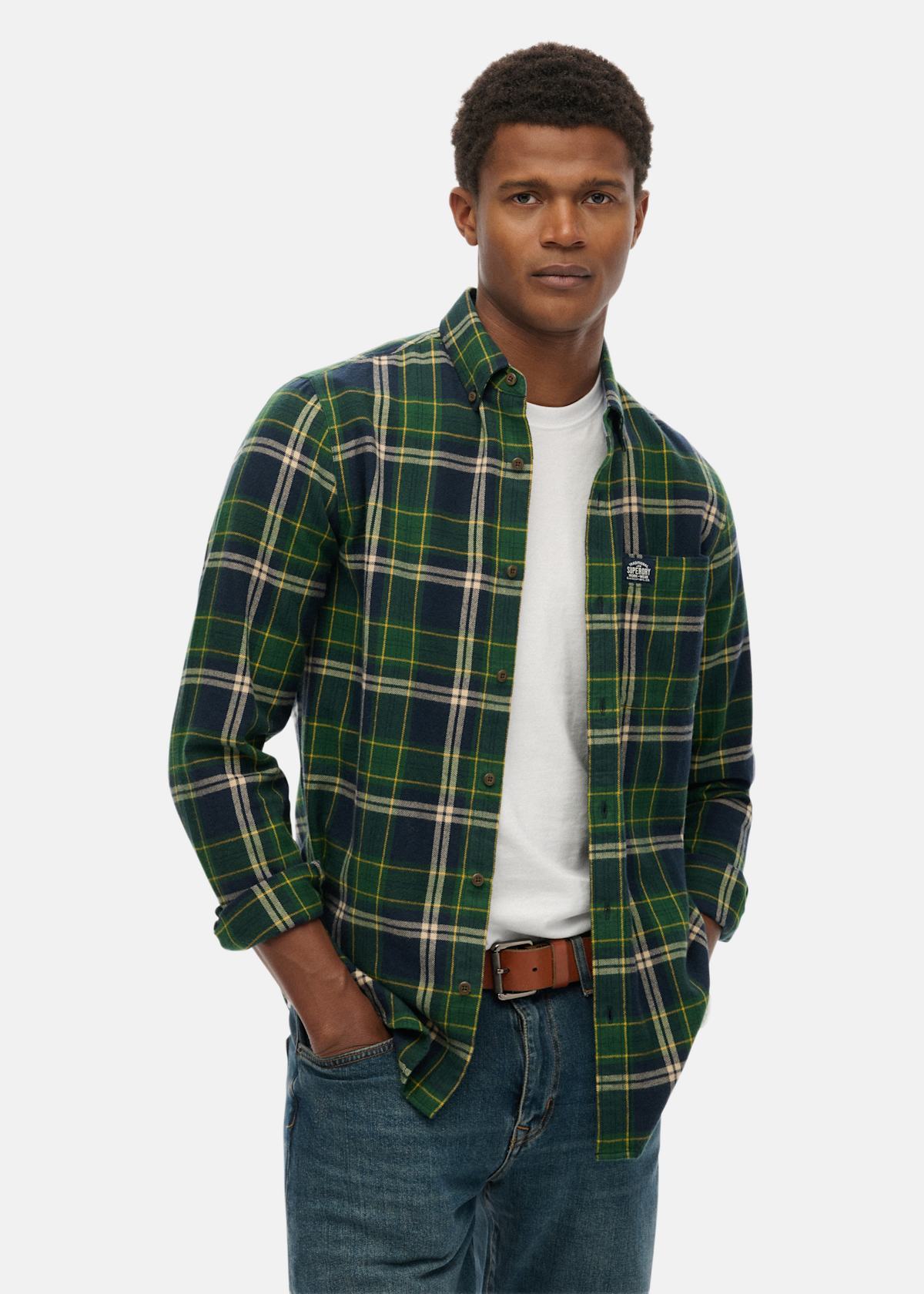 L/S COTTON LUMBERJACK SHIRT |  - sv-se - herr - klader - skjortor-piketrojor - skjortor - langarmade-skjortor | Padelspecialisterna