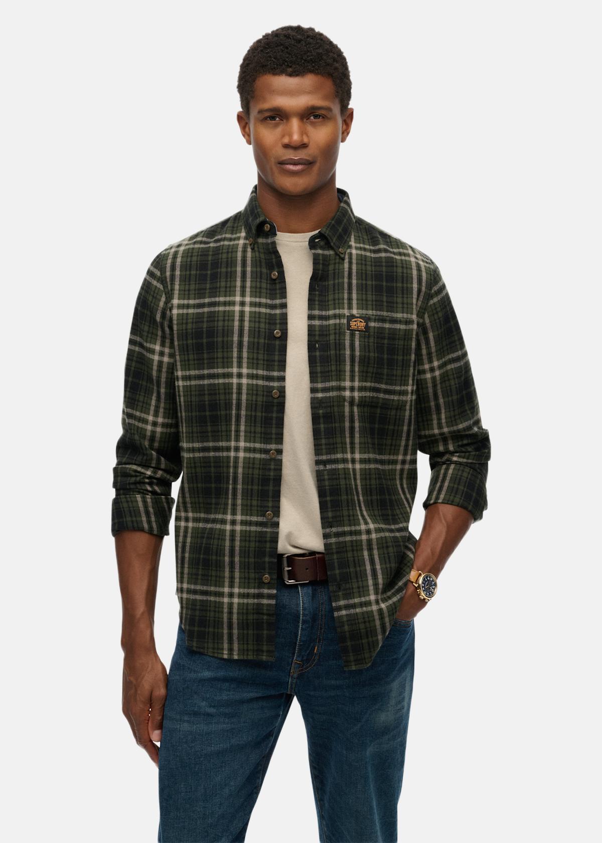 L/S COTTON LUMBERJACK SHIRT |  - sv-se - herr - klader - skjortor-piketrojor - skjortor - langarmade-skjortor | Padelspecialisterna