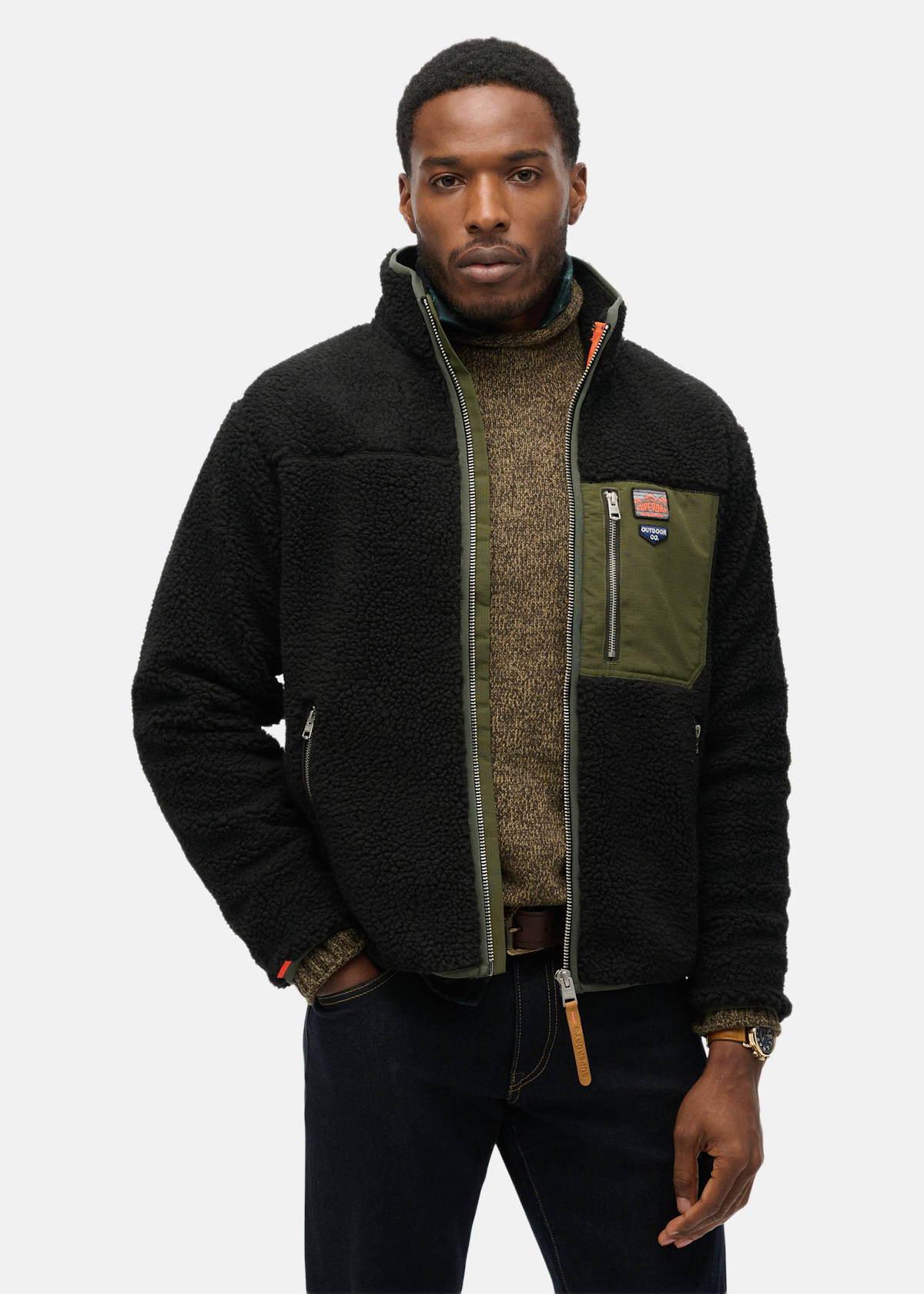 VINTAGE RETRO FULL ZIP FLEECE