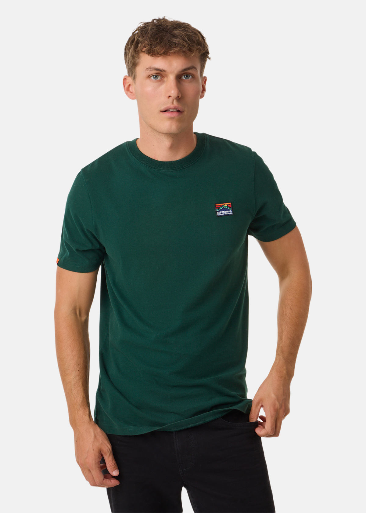 GREAT OUTDOORS EMB RELAXED TEE |  - sv-se - herr - klader - t-shirts-linnen - t-shirt-vardag-sport - kortarmad-t-shirt-vardag-sport | Padelspecialisterna