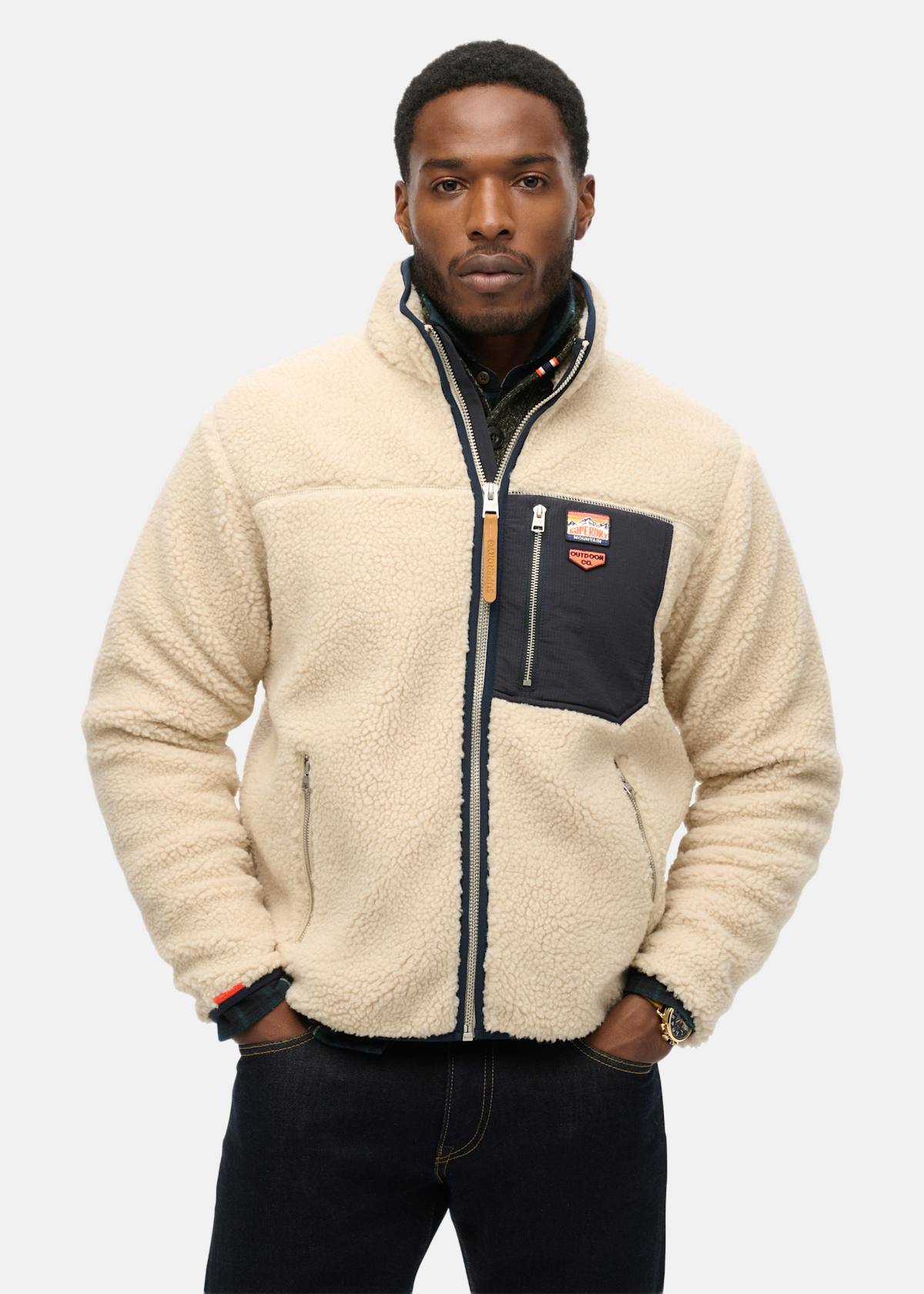 VINTAGE RETRO FULL ZIP FLEECE |  - sv-se - herr - klader - jackor - vardags-modejackor - vardagsjackor | Padelspecialisterna