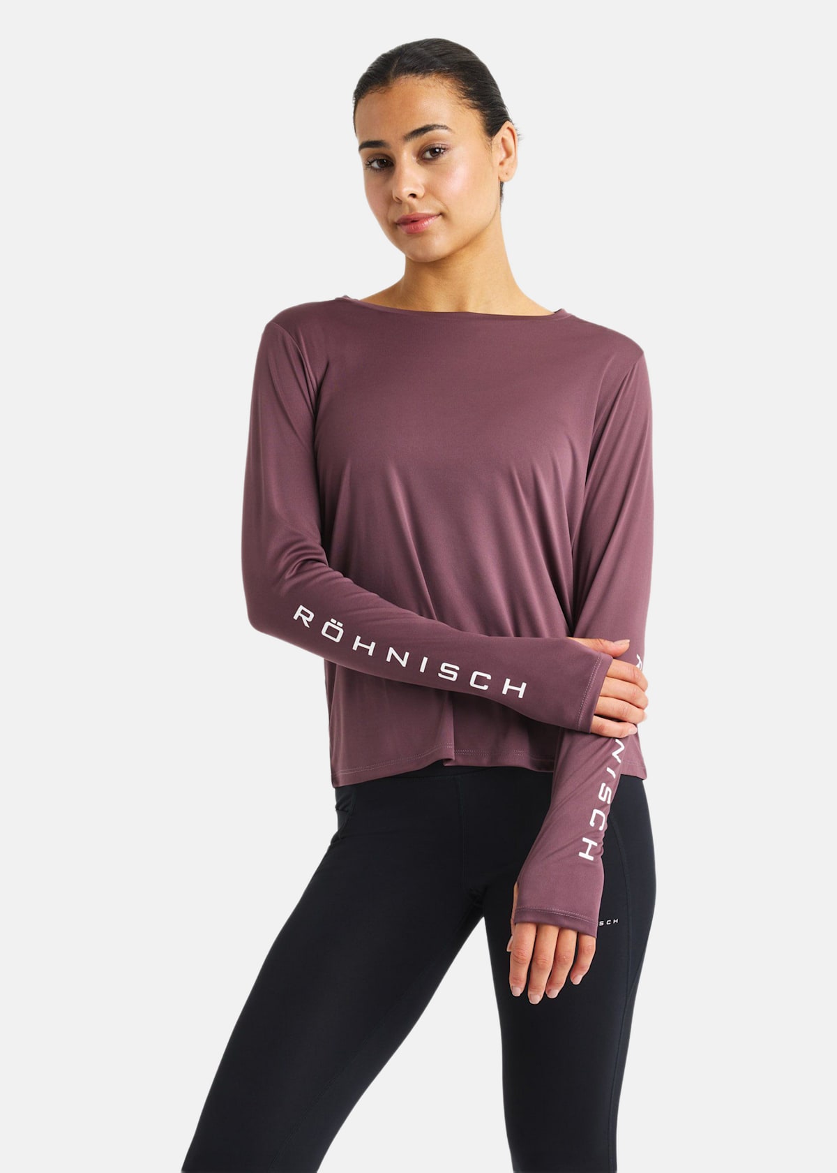 Team Logo Long Sleeve |  - sv-se - dam - klader - toppar-linnen - t-shirts-friluftsliv-vandring - t-shirts-langarmade | Padelspecialisterna