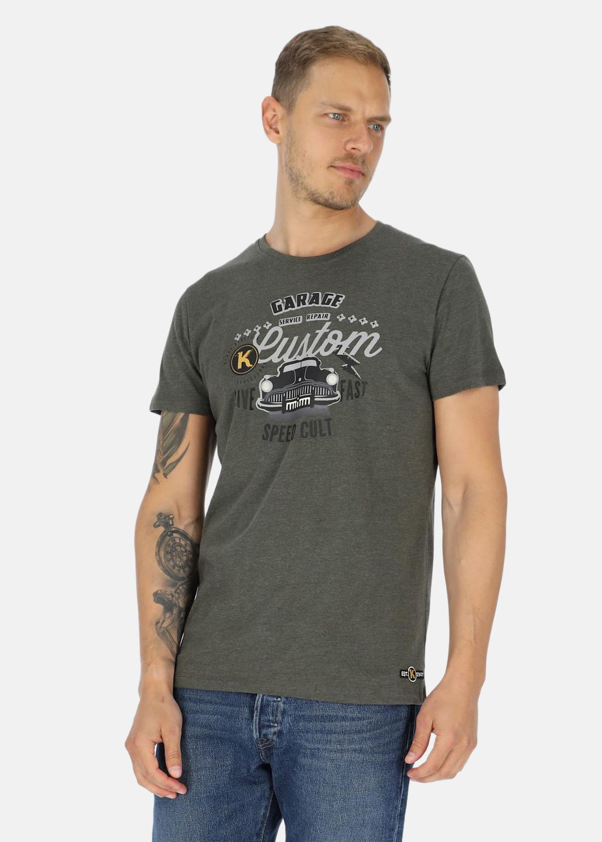 Custom Tee |  - sv-se - herr - klader - t-shirts-linnen - t-shirt-vardag-sport - kortarmad-t-shirt-vardag-sport | Padelspecialisterna