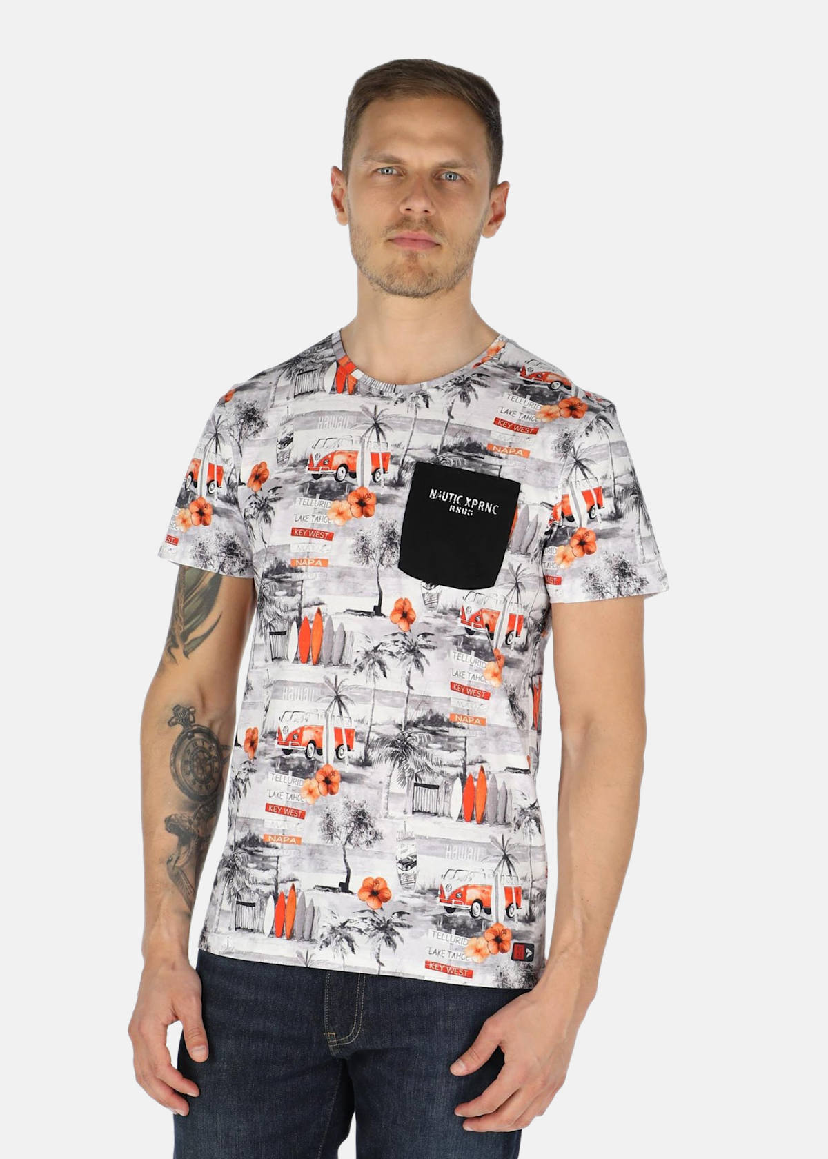 Maui Tee |  - sv-se - herr - klader - t-shirts-linnen - t-shirt-vardag-sport - kortarmad-t-shirt-vardag-sport | Padelspecialisterna