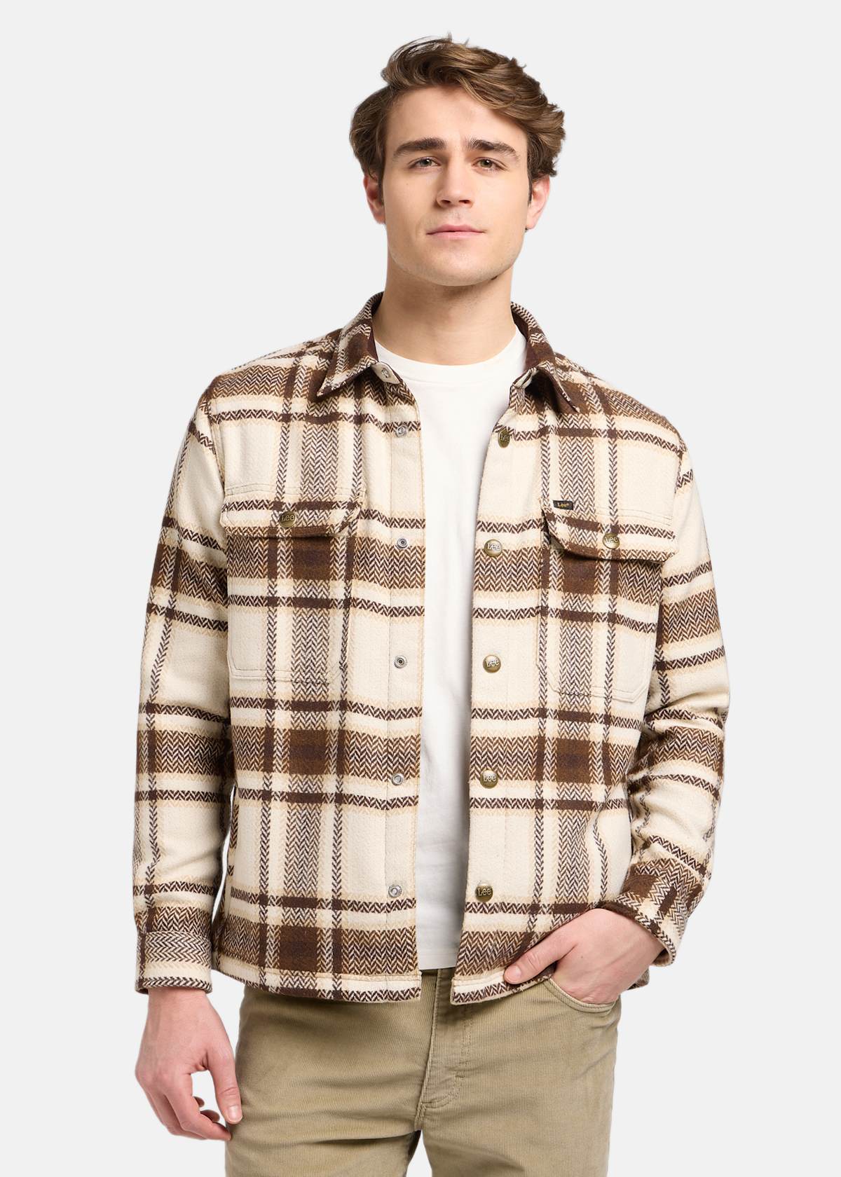 RELAXED_OVERSHIRT ARABICA_PLAI |  - sv-se - herr - klader - skjortor-piketrojor - skjortor - langarmade-skjortor | Padelspecialisterna