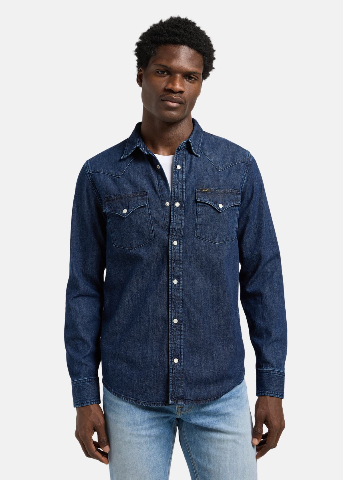 REGULAR_WESTERN_SHIRT RINSE |  - sv-se - herr - klader - skjortor-piketrojor - skjortor - langarmade-skjortor | Padelspecialisterna