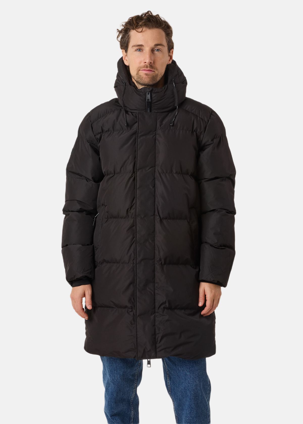 HOODED SPORTS PUFFER MID JKT |  - sv-se - herr - klader - jackor - vardags-modejackor - vardagsjackor | Padelspecialisterna