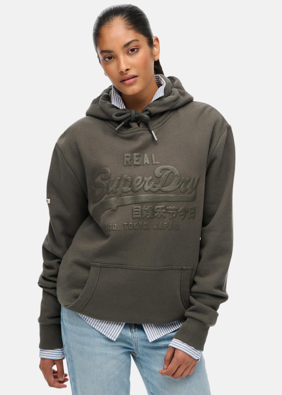 Vintage Logo Tonal Hoodie |  - sv-se - herr - klader - trojor - huvtrojor - hoodie | Padelspecialisterna