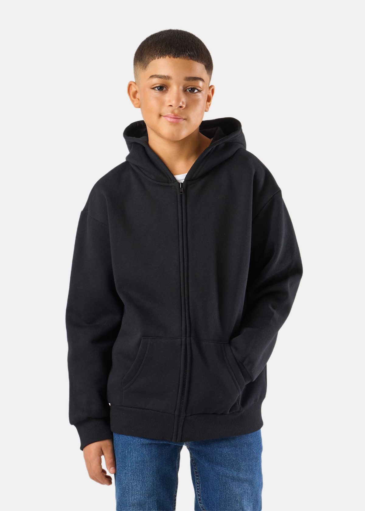 Los Angeles Zip Hood JR |  - sv-se - barn - klader - trojor - huvtrojor - zip-hoodie | Padelspecialisterna