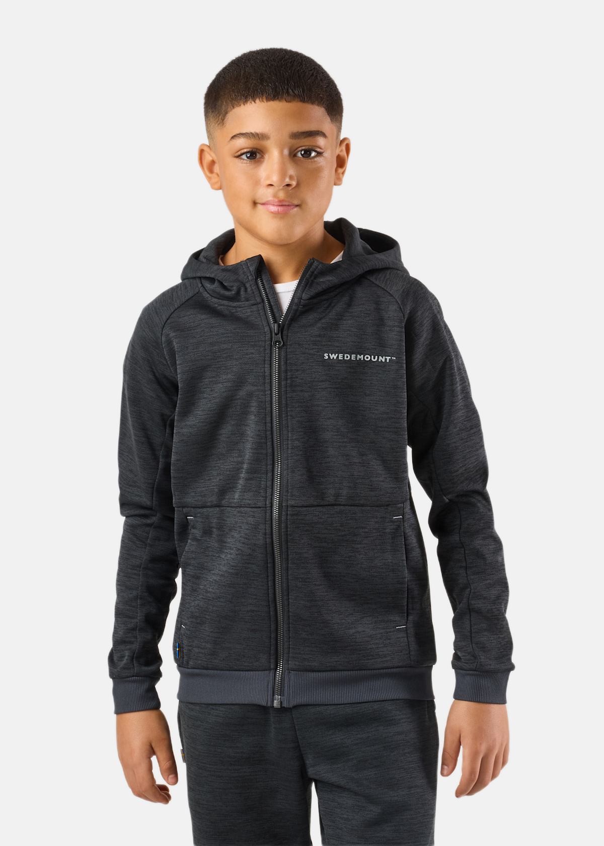 Training Logo Zip Hood JR II |  - sv-se - barn - klader - trojor - huvtrojor - zip-hoodie | Padelspecialisterna