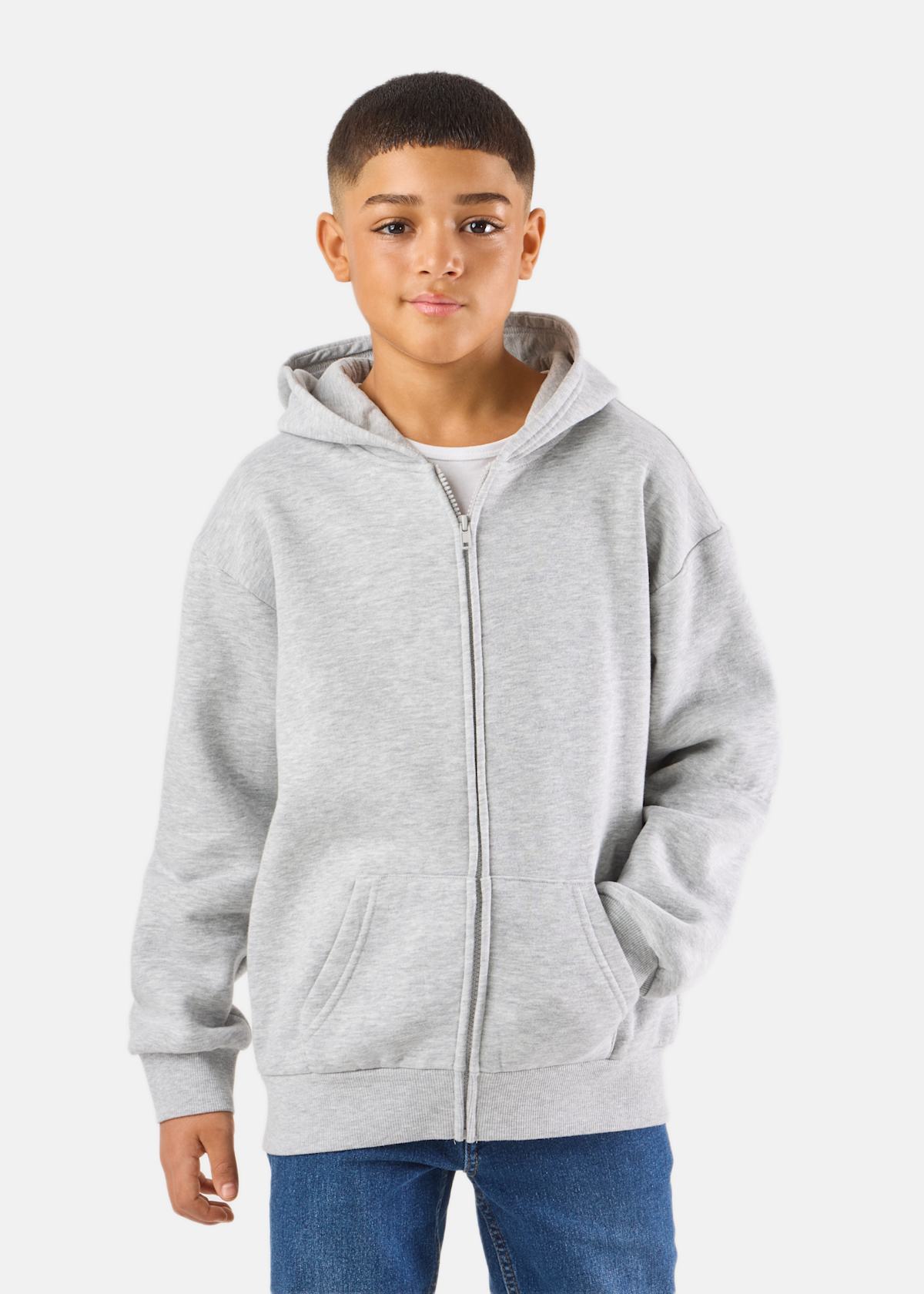 Los Angeles Zip Hood JR |  - sv-se - barn - klader - trojor - huvtrojor - zip-hoodie | Padelspecialisterna