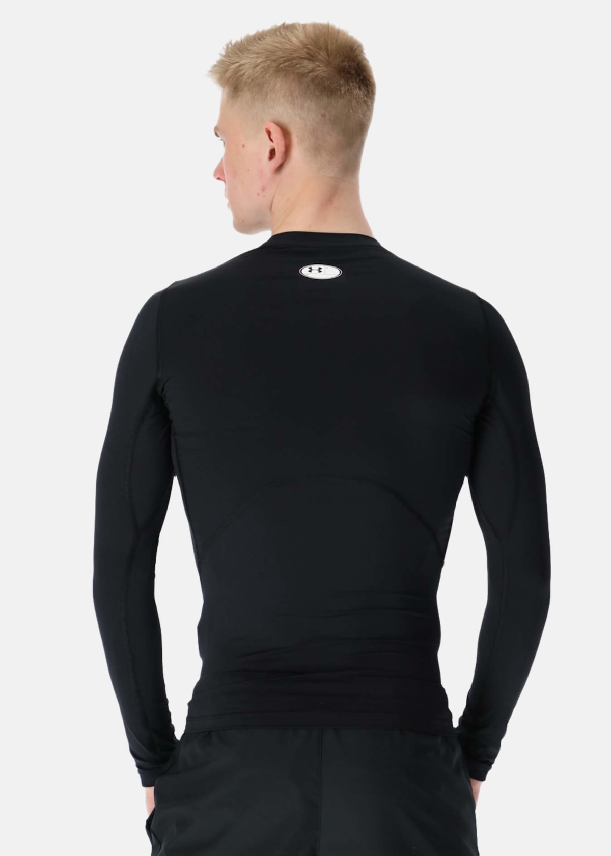 Alternativ bild 1 för Under Armour HeatGear LS Compression Shirt Svart XX-Large Herr