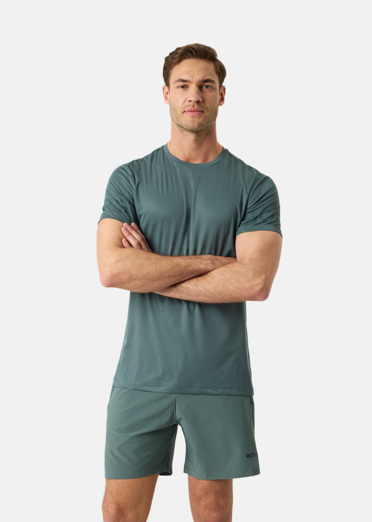 BORG LIGHT T-SHIRT |  - sv-se - herr - klader - t-shirts-linnen - t-shirt-vardag-sport - kortarmad-t-shirt-vardag-sport | Padelspecialisterna