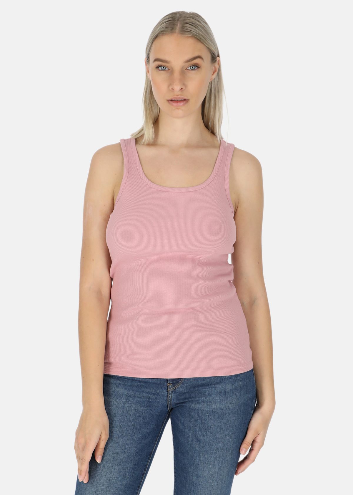 Ellen Rib Tank |  - sv-se - dam - klader - toppar-linnen - linnen - linnen-vardag-sport | Padelspecialisterna