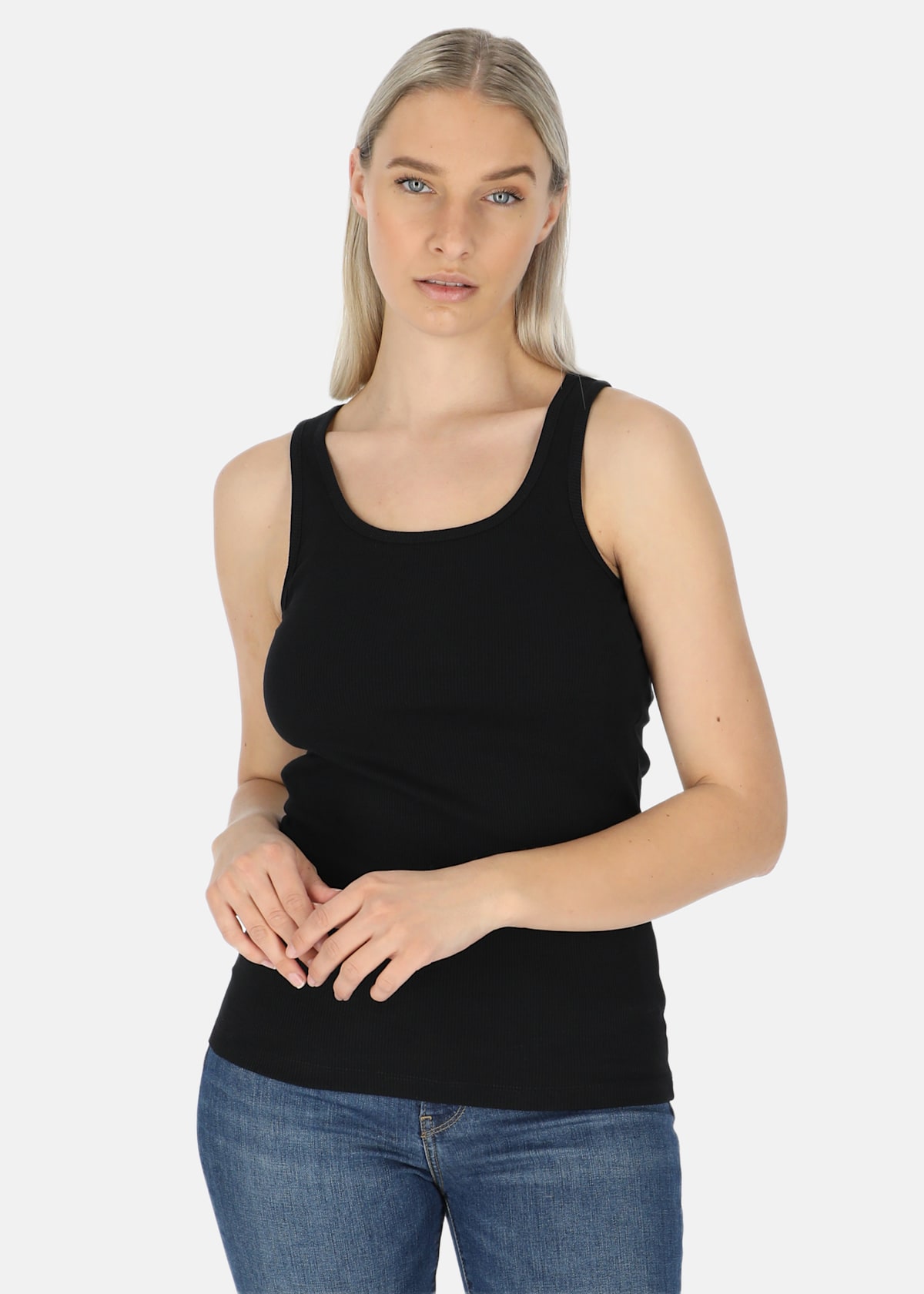 Ellen Rib Tank |  - sv-se - dam - klader - toppar-linnen - linnen - linnen-vardag-sport | Padelspecialisterna