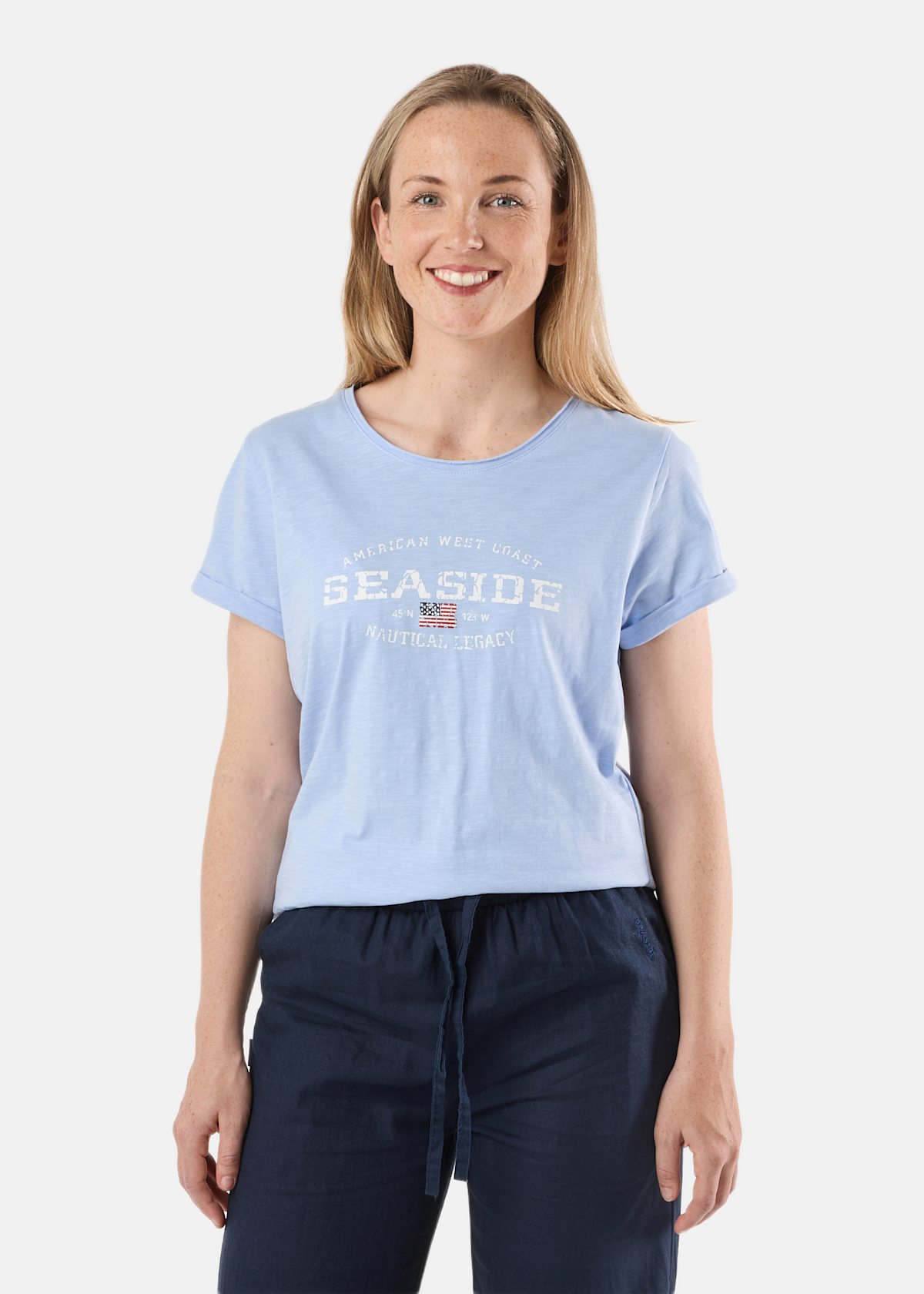 Nautical Tee W |  - sv-se - dam - klader - toppar-linnen - t-shirts-friluftsliv-vandring - t-shirts-kortarmade | Padelspecialisterna