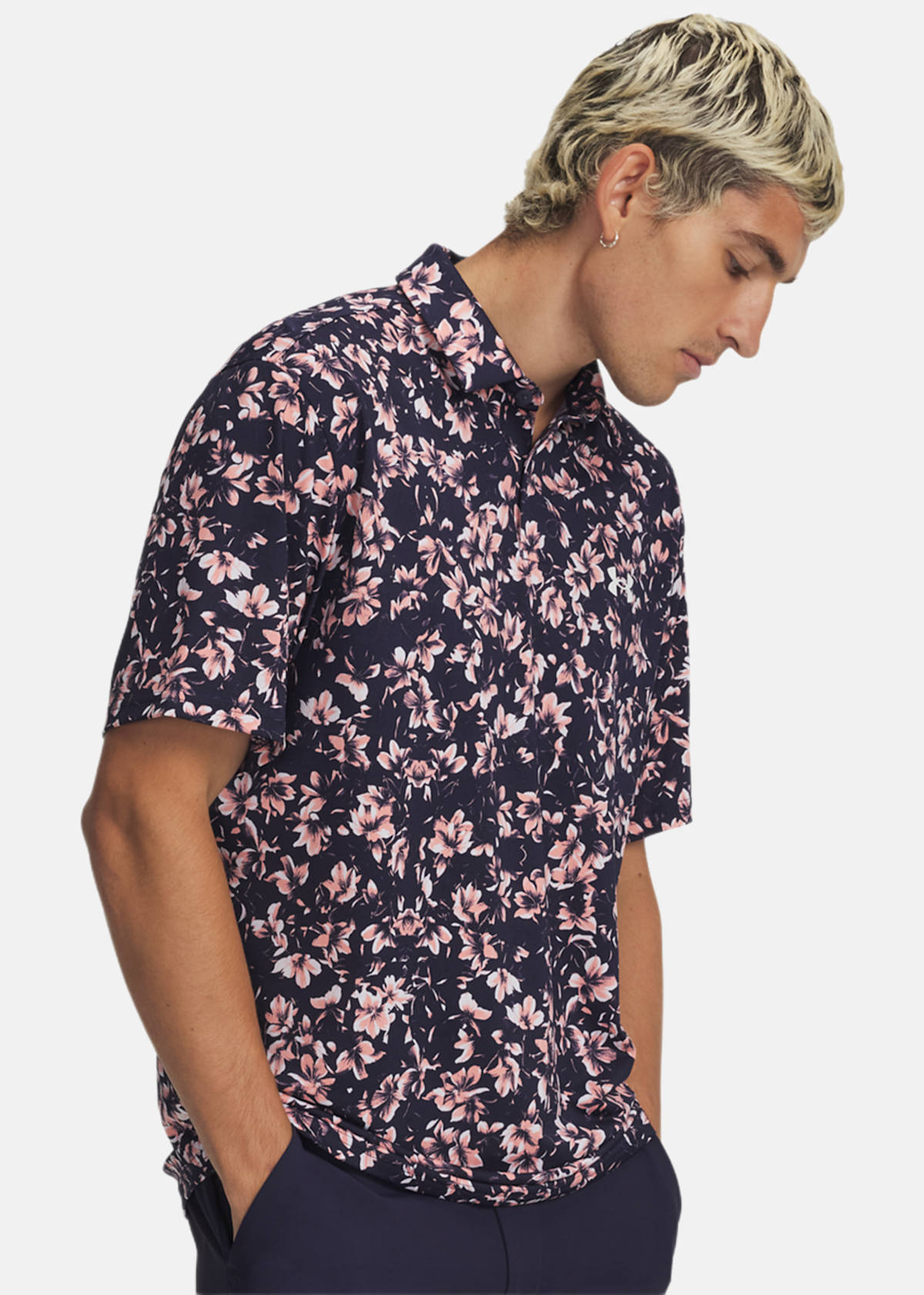 UA Matchplay Printed Polo |  - sv-se - herr - klader - skjortor-piketrojor - piketrojor | Padelspecialisterna