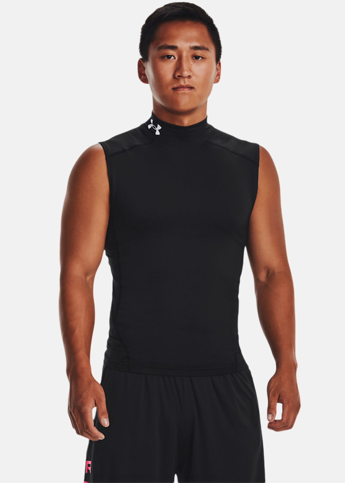 UA HG Armour Comp Mock SL |  - sv-se - herr - klader - t-shirts-linnen - linnen - linne-sportswear-casual | Padelspecialisterna