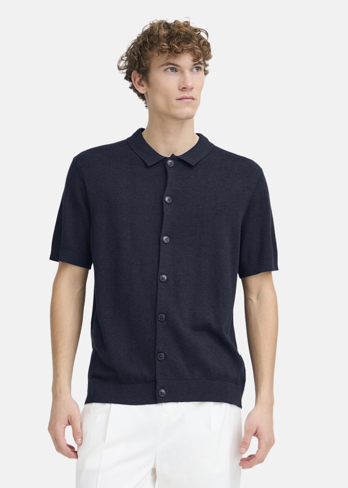 CFBELLS SS CARDIGAN KNIT |  - sv-se - herr - klader - skjortor-piketrojor - piketrojor - kortarmade-piketrojor | Padelspecialisterna