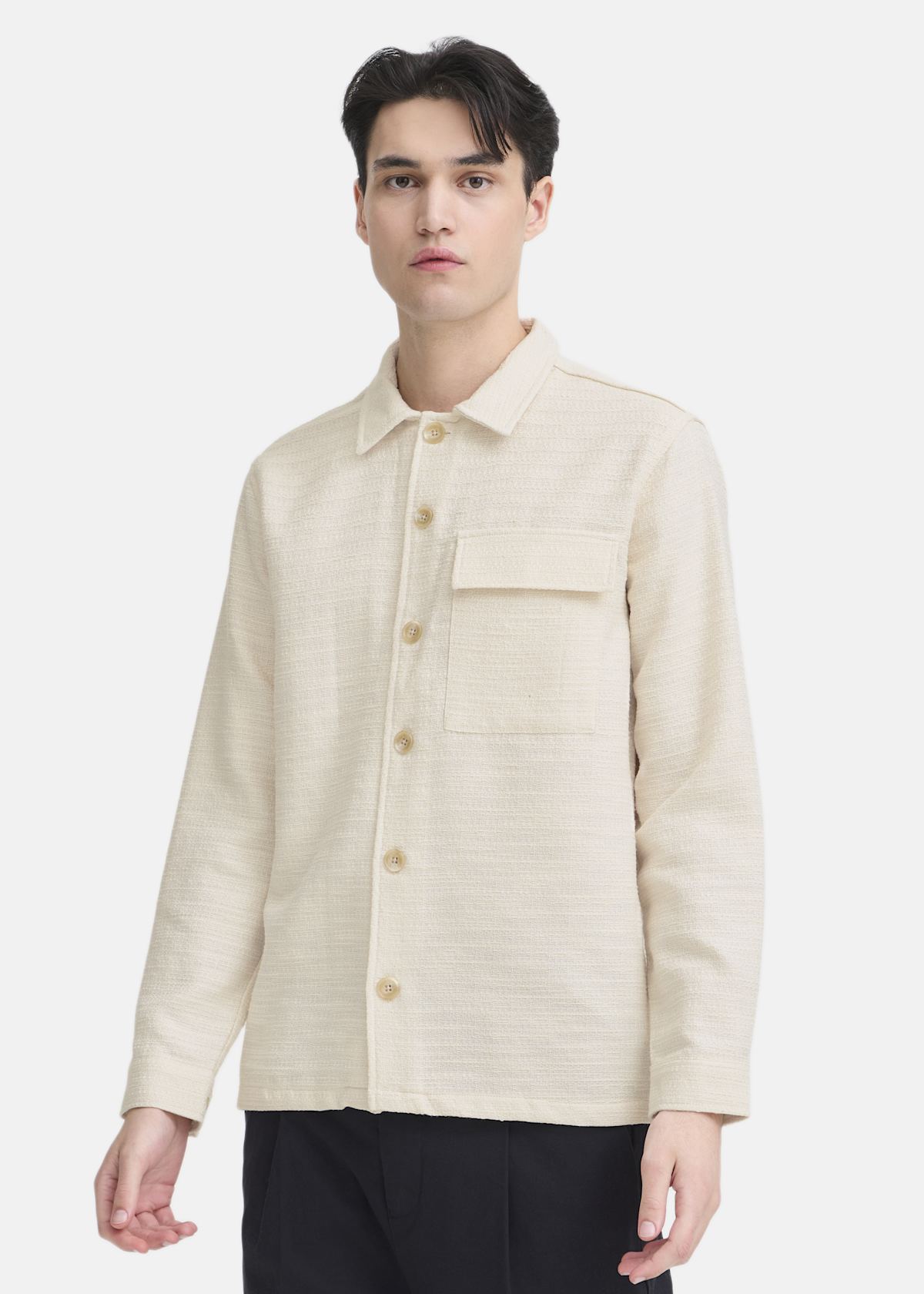 CFMATT STRUCTURED OVERSHIRT |  - sv-se - herr - klader - skjortor-piketrojor - skjortor - langarmade-skjortor | Padelspecialisterna