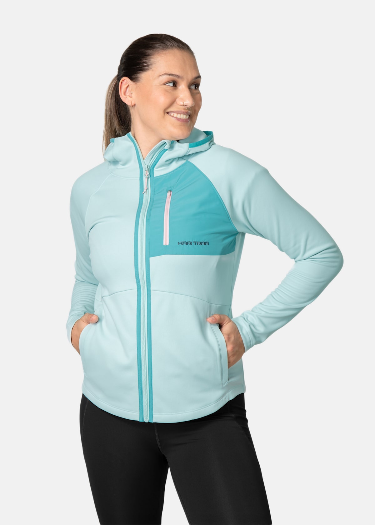 NIA MIDLAYER |  - sv-se - dam - klader - trojor - fleecetrojor-fleecejackor - fleecetrojor-hel-dragkedja | Padelspecialisterna