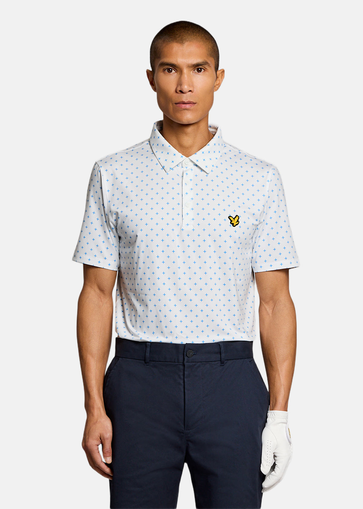 Golf Cross Print Polo |  - sv-se - herr - klader - skjortor-piketrojor - piketrojor | Padelspecialisterna