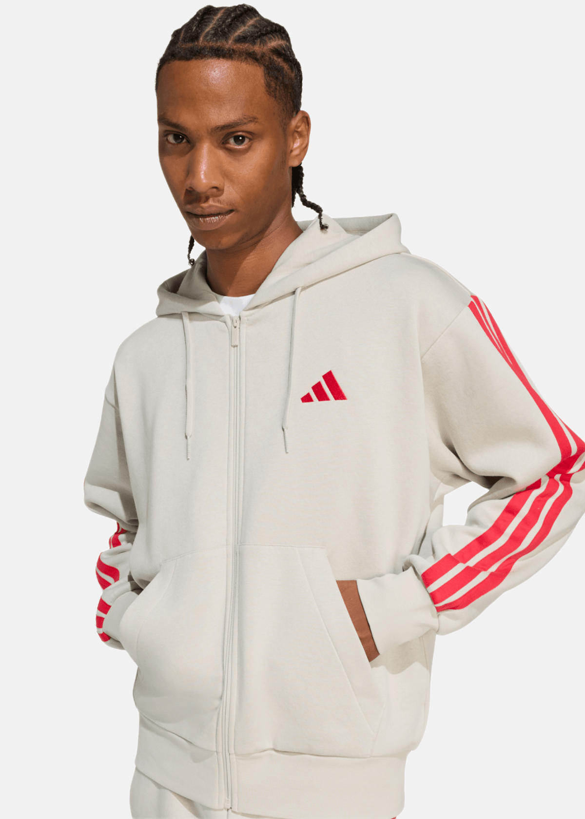 M 3S FL FZ HD |  - sv-se - herr - klader - trojor - huvtrojor - zip-hoodie | Padelspecialisterna