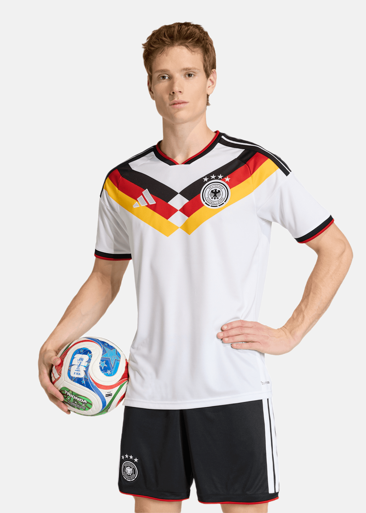 DFB H JSY |  - sv-se - herr - klader - t-shirts-linnen - t-shirt-fotboll | Padelspecialisterna