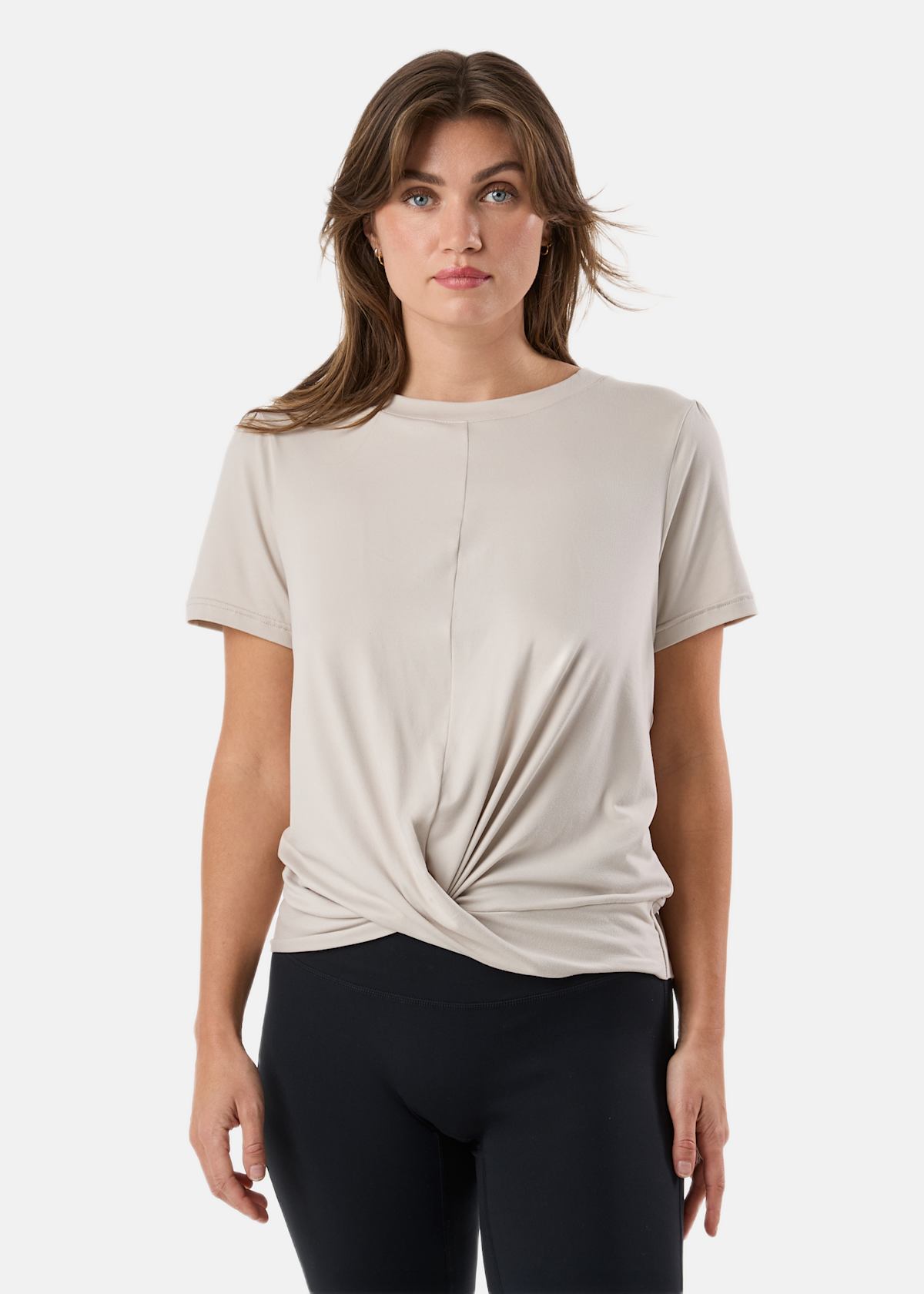 Core Wrap Soft Tee W |  - sv-se - dam - klader - toppar-linnen - t-shirts-friluftsliv-vandring - t-shirts-kortarmade | Padelspecialisterna