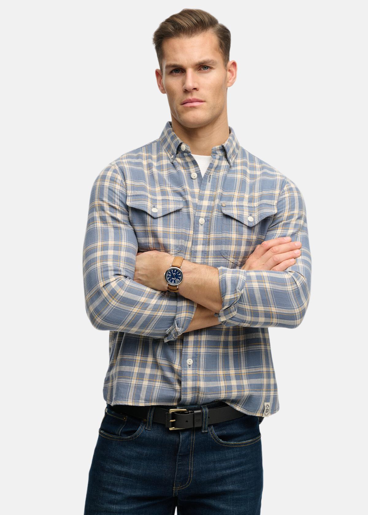 MERCHANT LITE CHECK SHIRT |  - sv-se - herr - klader - skjortor-piketrojor - skjortor - langarmade-skjortor | Padelspecialisterna