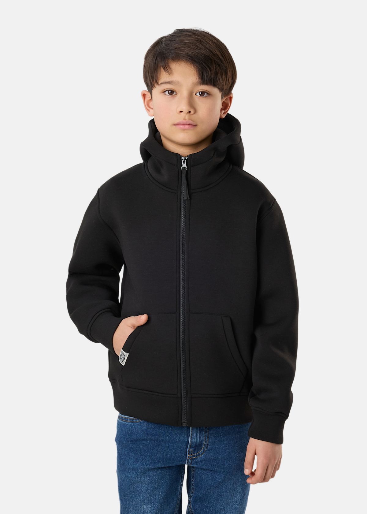 San Diego Scuba Zip Hood JR |  - sv-se - barn - klader - trojor - huvtrojor - zip-hoodie | Padelspecialisterna