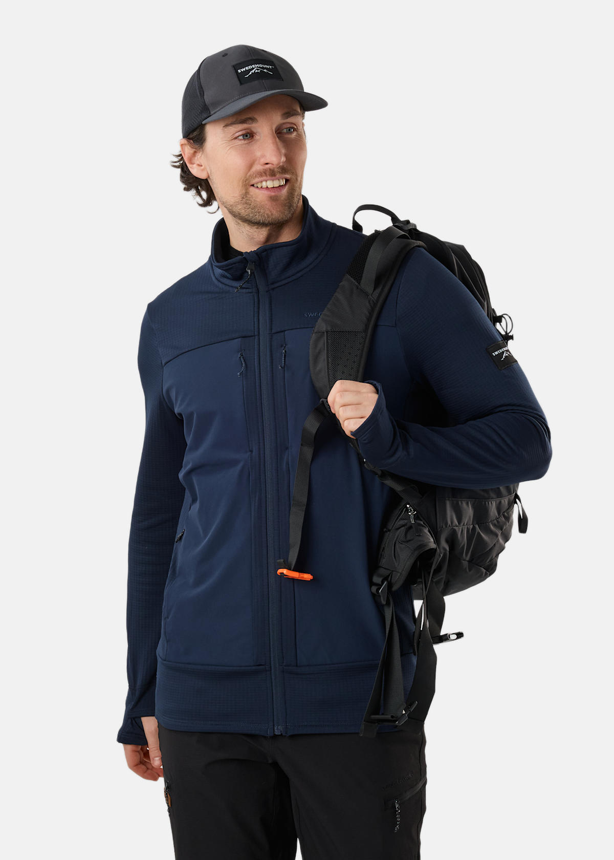 Trondheim Wind Mid Layer Full Zip |  - sv-se - herr - klader - trojor - fleecetrojor-fleecejackor - vindtata-fleecetrojor | Padelspecialisterna