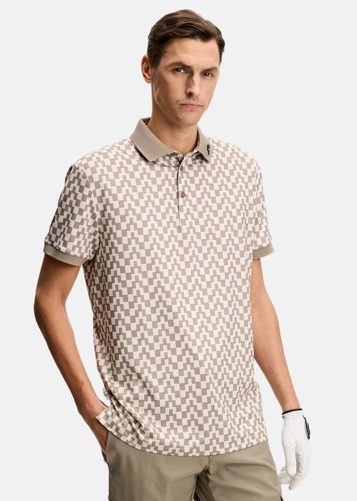 Tour Tech Print Polo |  - sv-se - herr - klader - skjortor-piketrojor - piketrojor | Padelspecialisterna