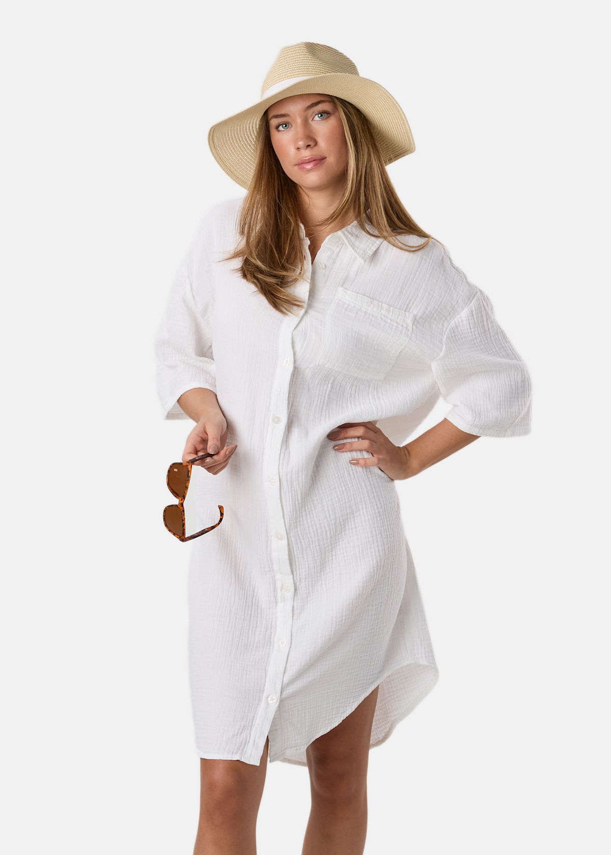 Maxime Oversized Shirt W |  - sv-se - dam - klader - kjolar-klanningar - klanningar | Padelspecialisterna