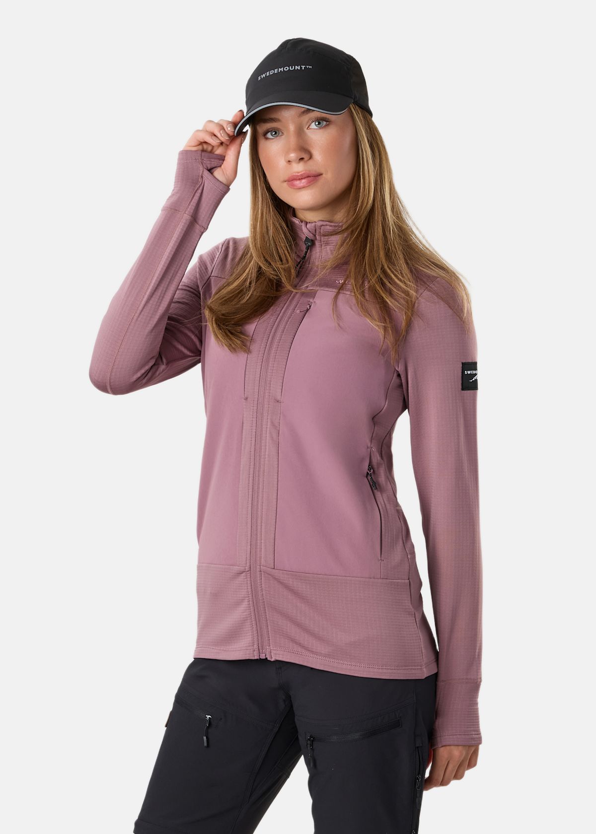 Trondheim Wind Mid Layer Full Zip W |  - sv-se - dam - klader - trojor - fleecetrojor-fleecejackor - fleecetrojor-hel-dragkedja | Padelspecialisterna