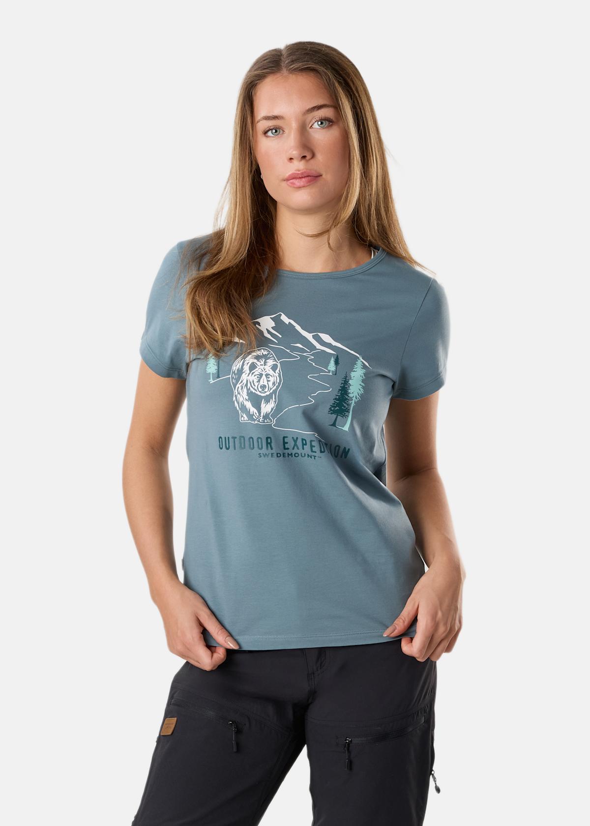 Forest Tee W |  - sv-se - dam - klader - toppar-linnen - t-shirts-friluftsliv-vandring - t-shirts-kortarmade | Padelspecialisterna