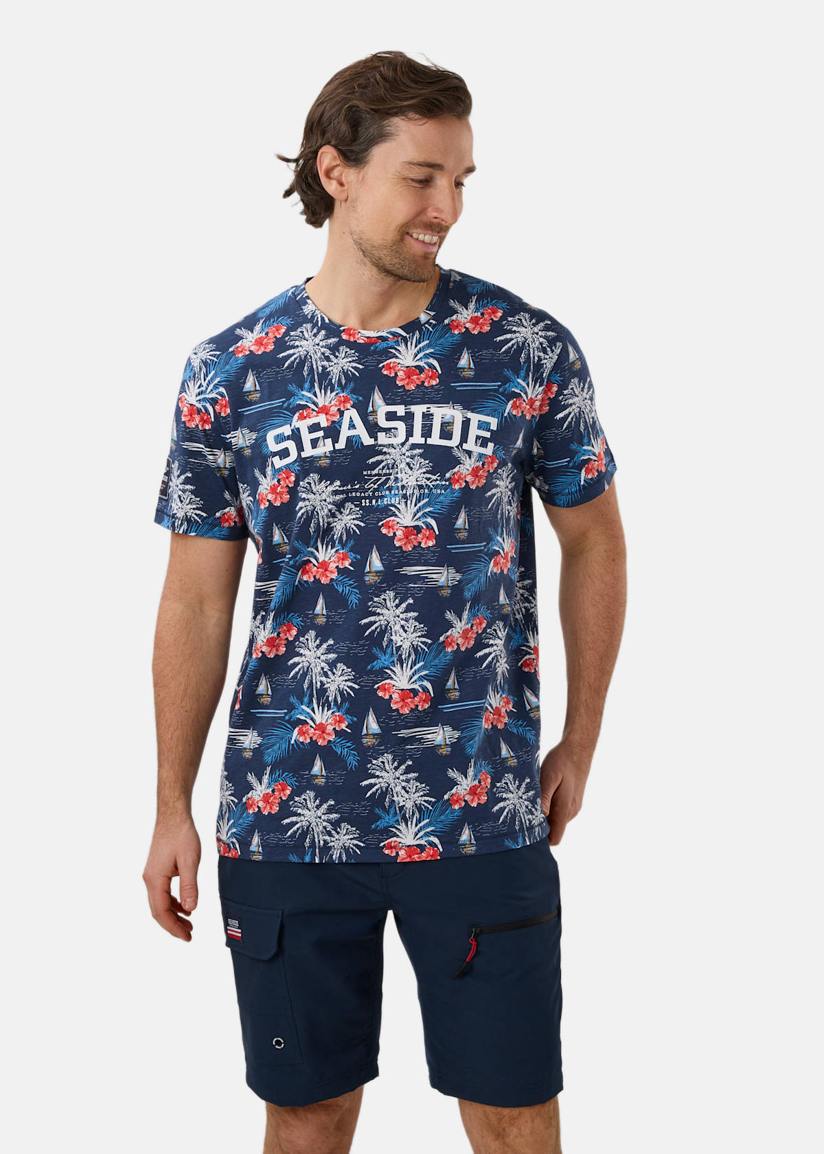 Ocean Tee |  - sv-se - herr - klader - t-shirts-linnen - t-shirt-vardag-sport - kortarmad-t-shirt-vardag-sport | Padelspecialisterna