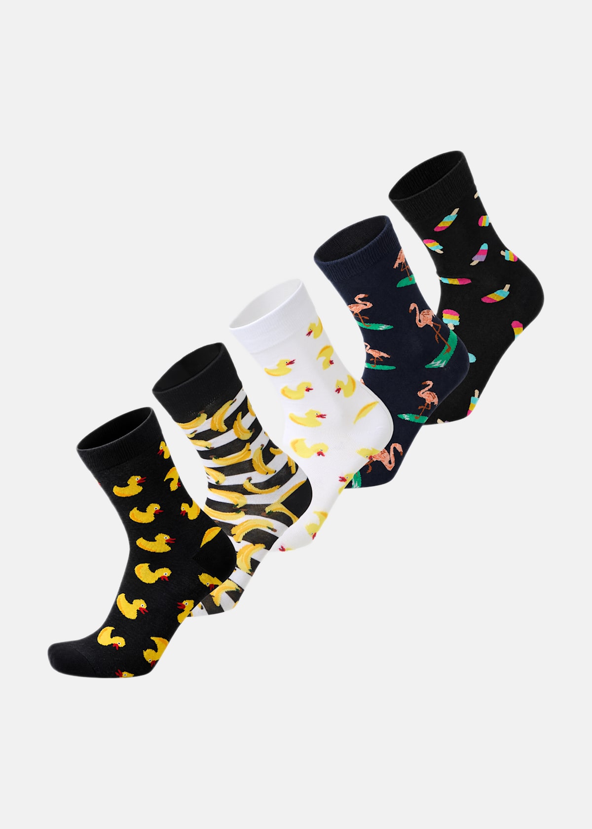 Tropical Socks 5-Pack |  - sv-se - dam - klader - underklader - strumpor - vardagsstrumpor | Padelspecialisterna