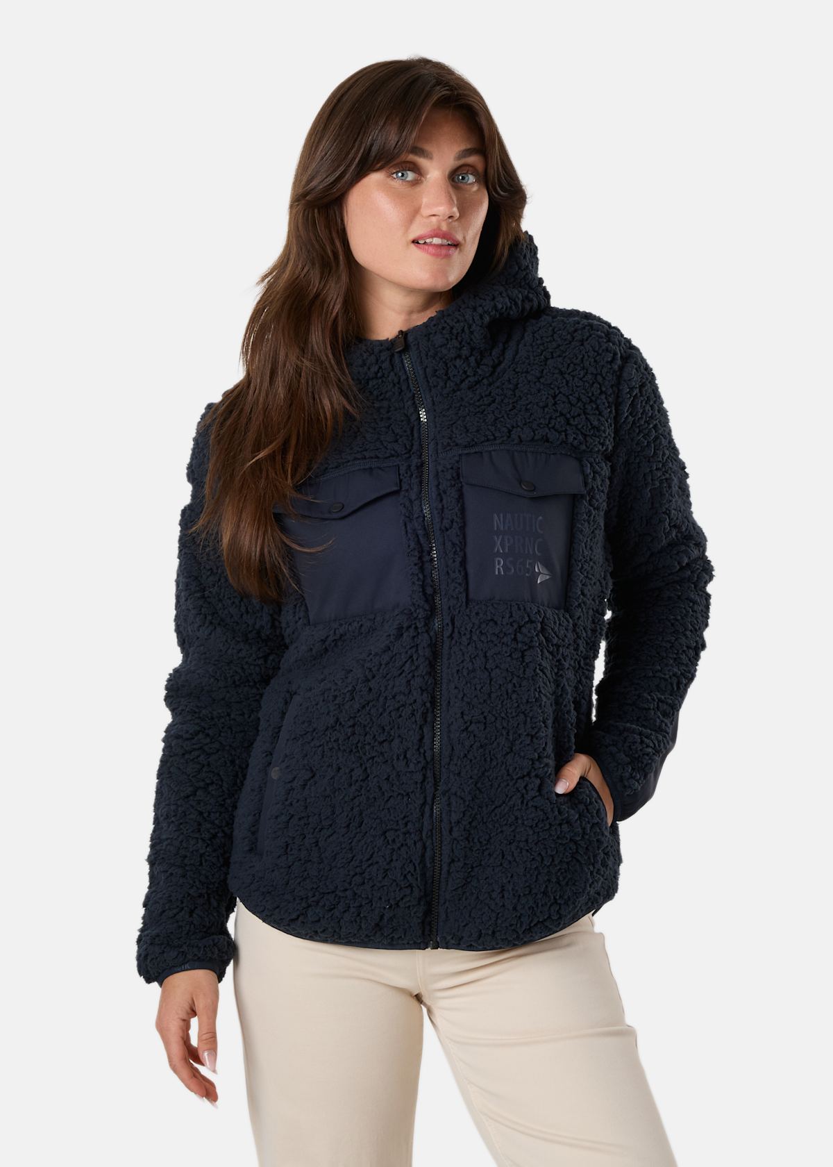 Marstrand Stretch Pile Hood Jacket W