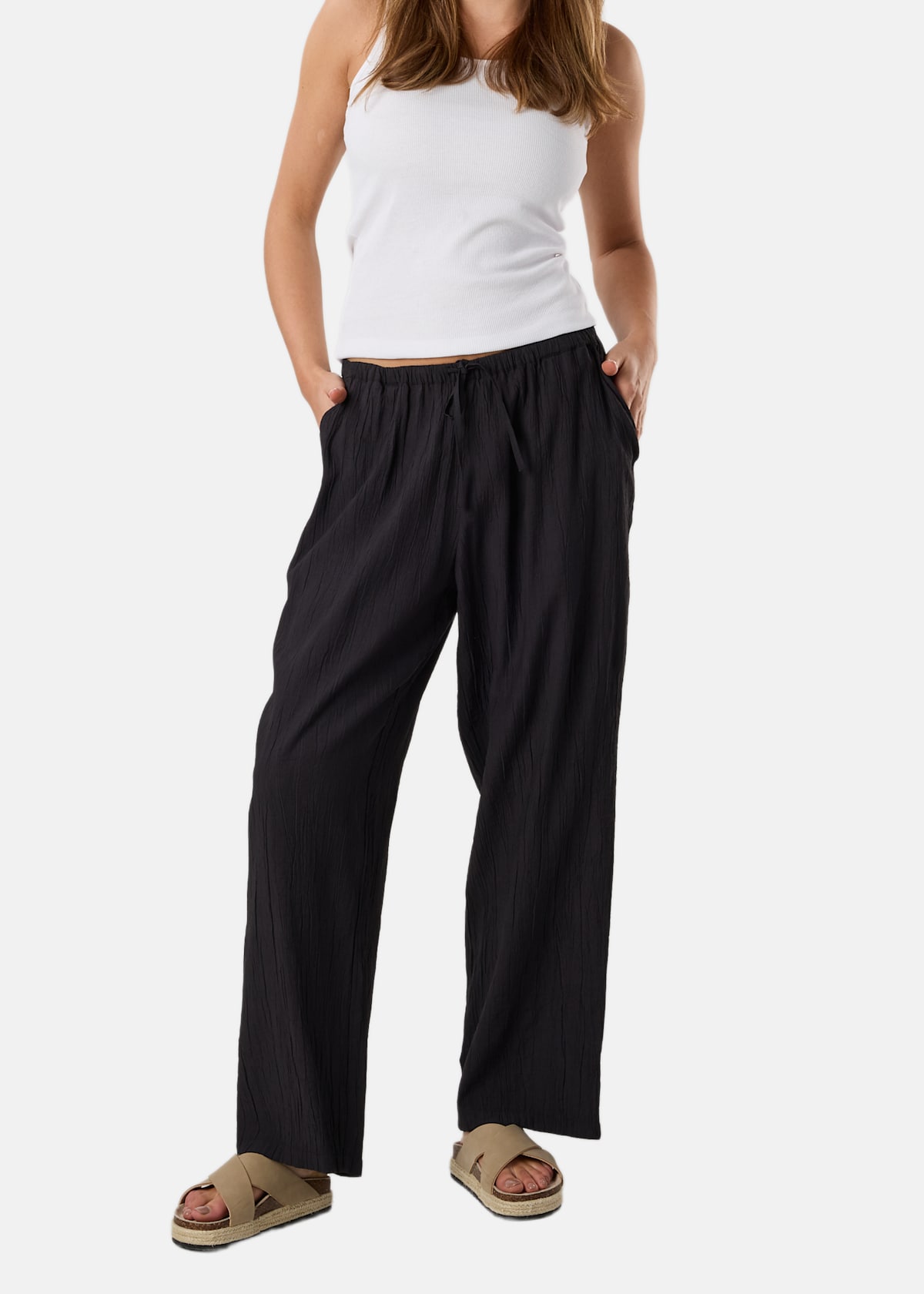 Savannah Crinkle Pants W | Apparel & Accessories - Clothing - Pants | Padelspecialisterna