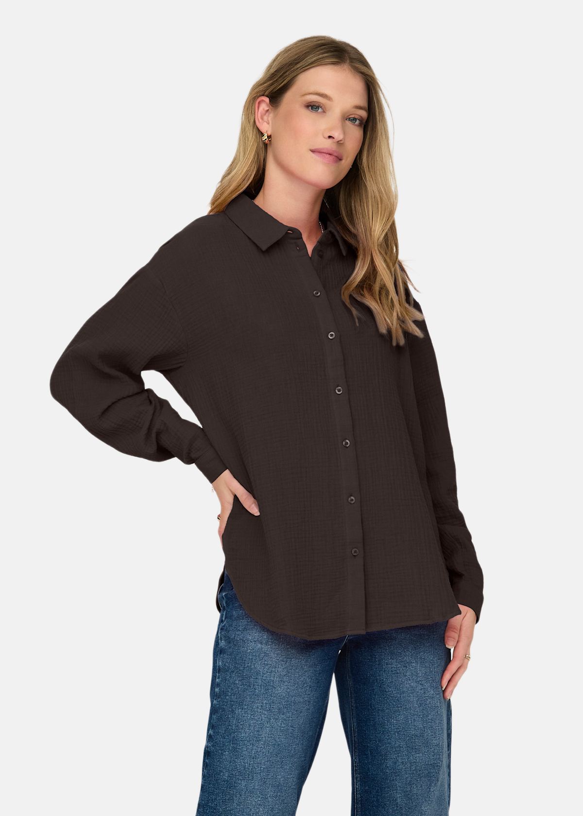 JDYTHEIS LIFE L/S LOOSE SHIRT |  - sv-se - dam - klader - skjortor-piketrojor - skjortor - langarmade-skjortor | Padelspecialisterna